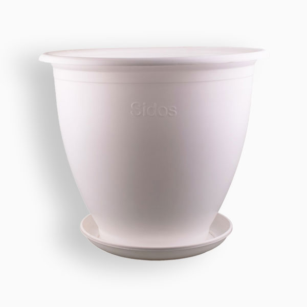 گلدان درختچه ای پلاستیکی گرد سیدوس07