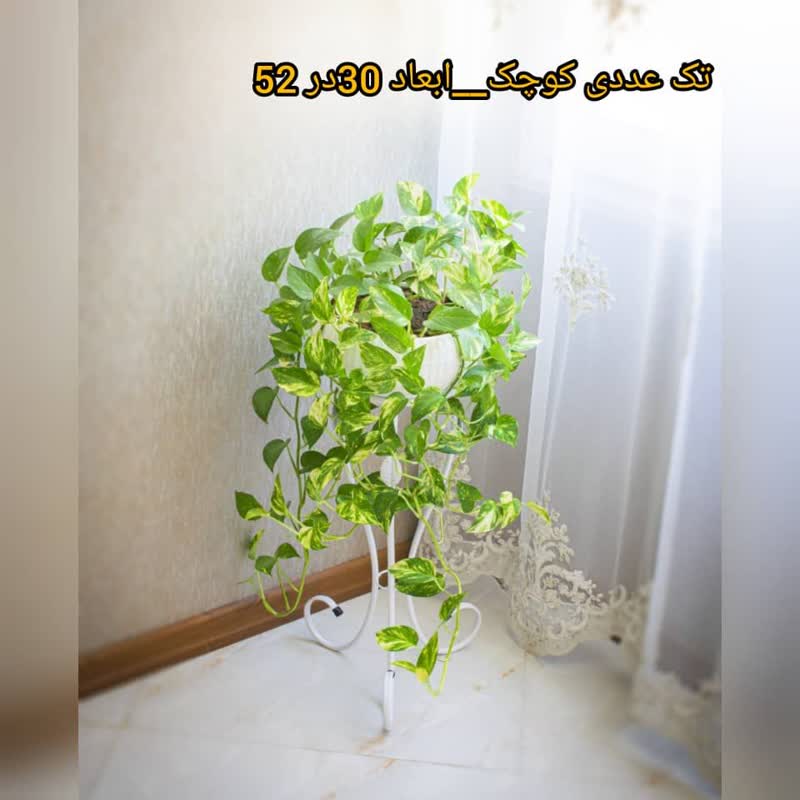 پایه گلدان فلزی سیدوس - تصویر 31