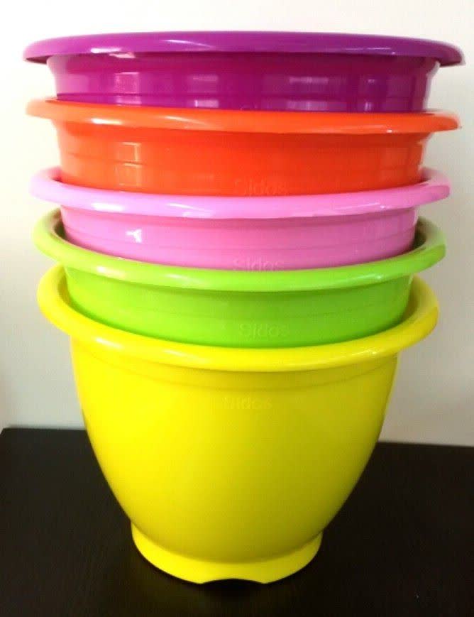 گلدان درختچه ای پلاستیکی گرد سیدوس07 - تصویر 3