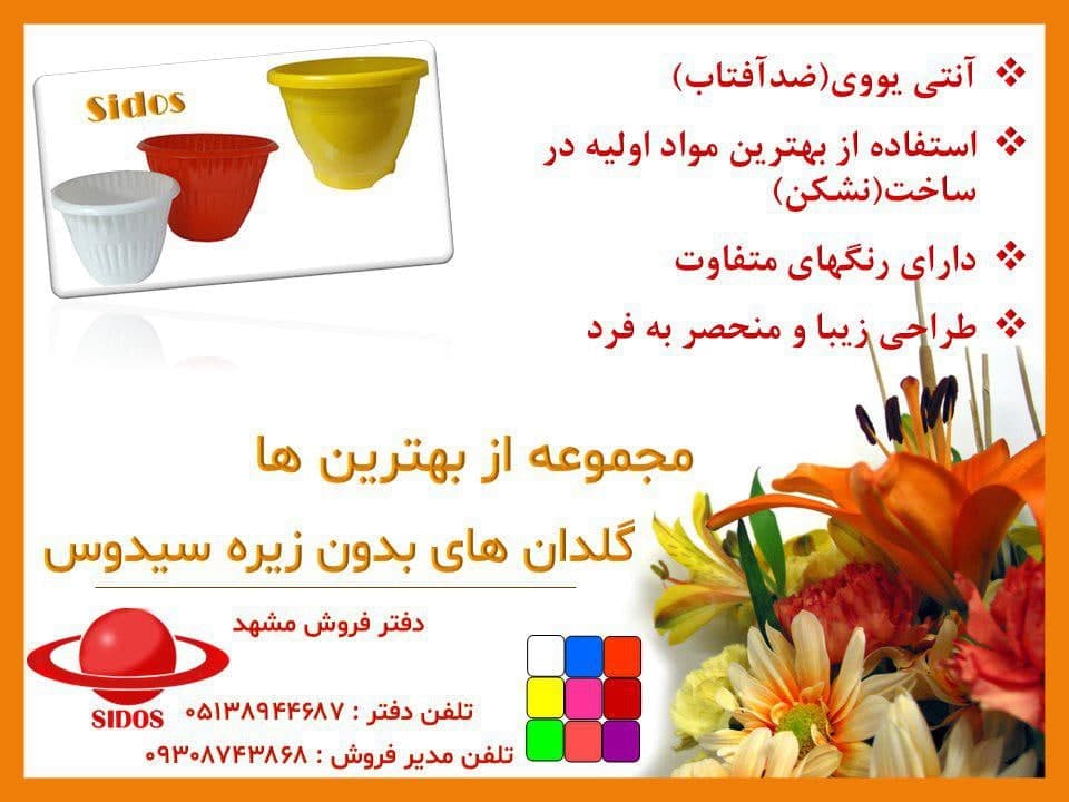 گلدان نیلوفری سیدوس 2004 - تصویر 3