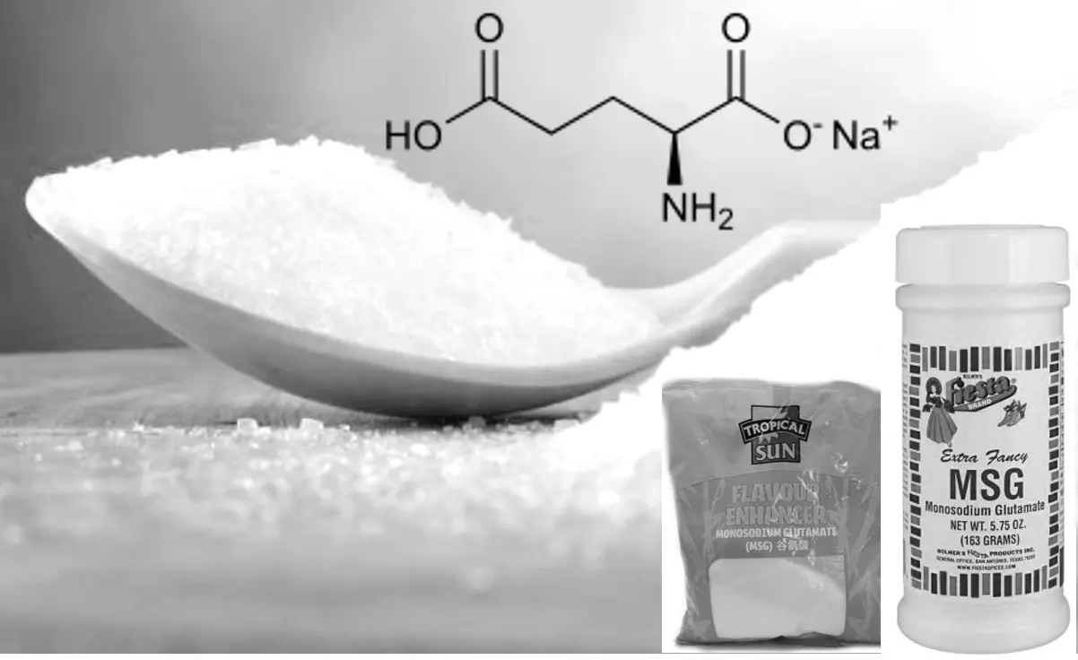Sodium glutamate (delicious taste) MSG saltاومامی؛ طعم خوشمزگی مونوسدیم گلوتامات(MSG) گلدان پلاستیکی سیدوس