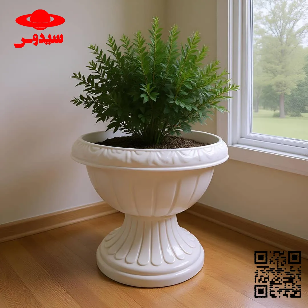 گلدان پلاستیکی گرد سیدوسSidoos Round Plastic Pot گلدان پلاستیکی Plastic pot, plastic vase مجموعه تولیدی سیدوس ,تولید کننده گلدان پلاستیکی سیدوس ,بیش از 120نوع, اعم از گلدان استوانه ای پلاستیکی سیدوس,گلدان الماسی پلاستیکی سیدوس,گلدان مربعی پلاستیکی,گلدان مثلثی پلاستیکی,گلدان گرد پلاستیکی ,باکس مستطیلی,در اندازه های کاکتوسی تا درختچه ای