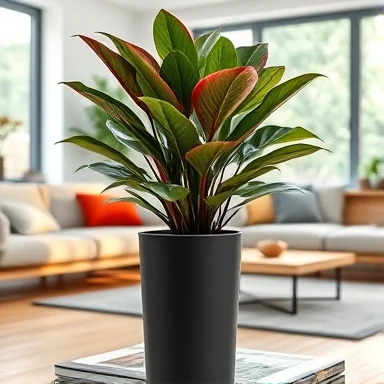 گلدان پلاستیکی استوانه ای سیدوس و گیاه آگلونما لب ماتیکی Cylindrical plastic pot with aglaonema labmatica plant گلدان پلاستیکی Plastic pot, plastic vase مجموعه تولیدی سیدوس ,تولید کننده گلدان پلاستیکی سیدوس ,بیش از 120نوع, اعم از گلدان استوانه ای پلاستیکی سیدوس,گلدان الماسی پلاستیکی سیدوس,گلدان مربعی پلاستیکی,گلدان مثلثی پلاستیکی,گلدان گرد پلاستیکی ,باکس مستطیلی,در اندازه های کاکتوسی تا درختچه ای