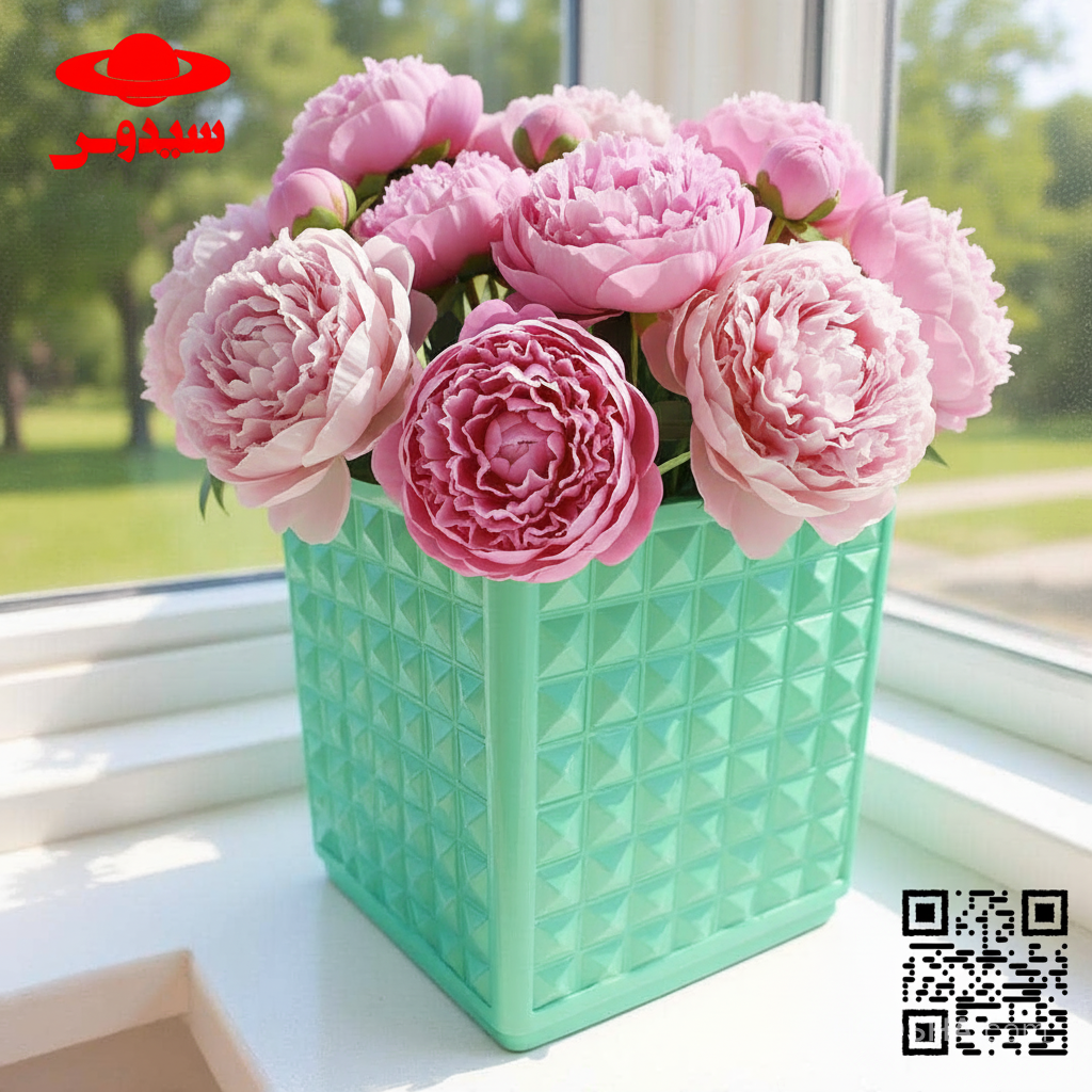 گل پیونی(Paeonia) در گلدان پلاستیکی سیدوسPeony (Paeonia) in a plastic pot from Sidoos مجموعه تولیدی سیدوس ,تولید کننده گلدان پلاستیکی سیدوس ,بیش از 120نوع, اعم از گلدان استوانه ای پلاستیکی سیدوس,گلدان الماسی پلاستیکی سیدوس,گلدان مربعی پلاستیکی,گلدان مثلثی پلاستیکی,گلدان گرد پلاستیکی ,باکس مستطیلی,در اندازه های کاکتوسی تا درختچه ای