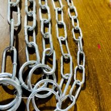 زنجیر فرمانی Galvanized iron steering chain (5 sizes) مجموعه تولیدی توس پیچ سیدوس, تولید کننده انواع پیچ وزنجیر صنعتی