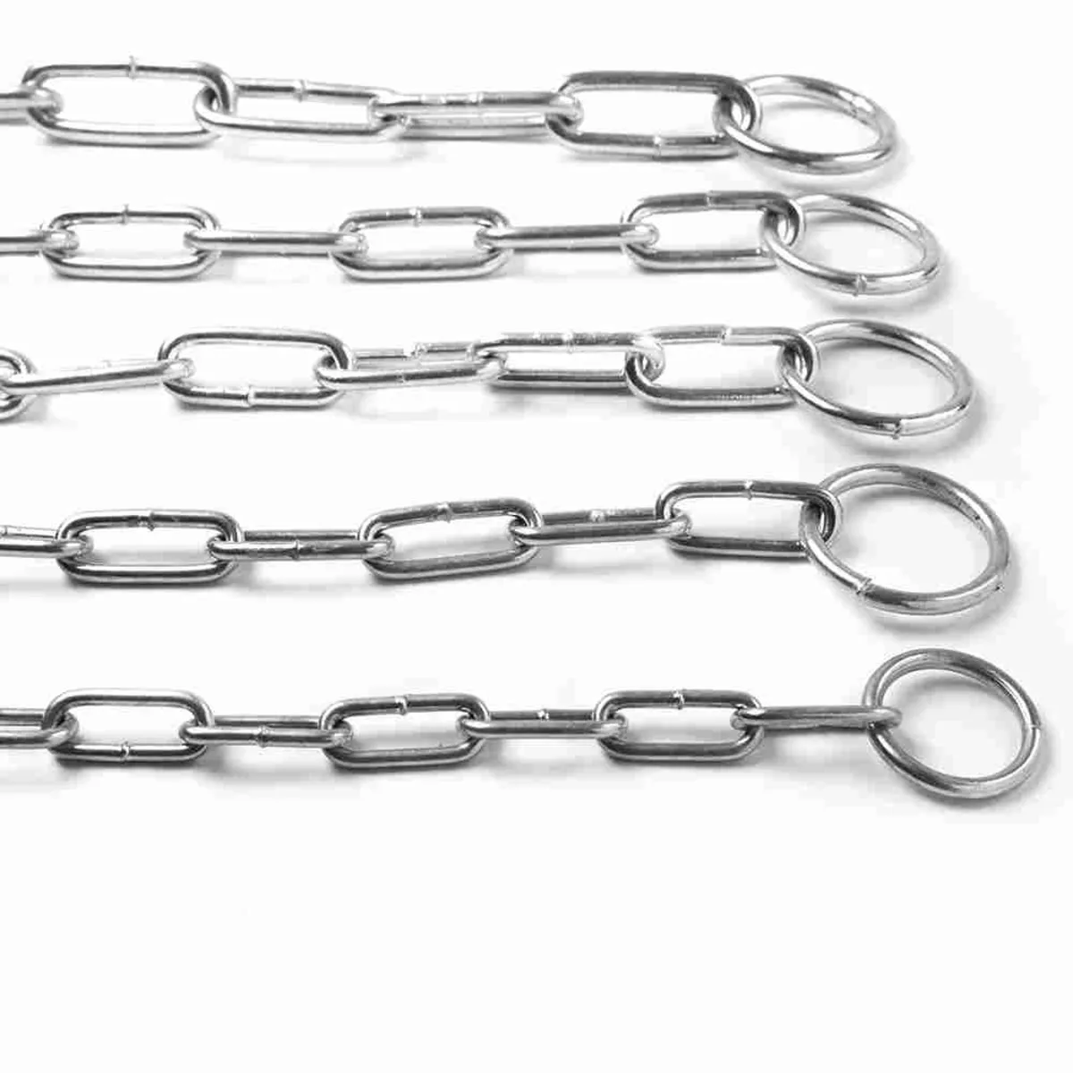 زنجیر فرمانی آهنی گالوانیزه Galvanized iron steering chain (5 sizes) مجموعه تولیدی توس پیچ سیدوس, تولید کننده انواع پیچ وزنجیر صنعتی